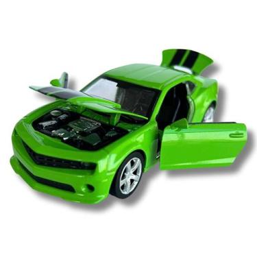 Imagem de Carrinho Camaro Carro de Ferro Fricção Metal Miniatura Metal Brinquedo
