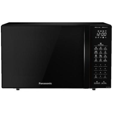 Imagem de Microondas Panasonic  Dupla Refeição 34L Black Glass - NN-ST66NBRU, Pr