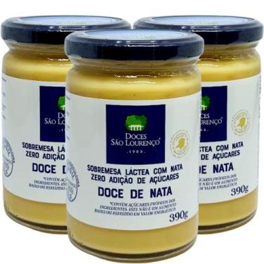 Imagem de Kit 3un Doce de Nata Zero adição de Açucar SAO LOURENCO 390g - Doces S