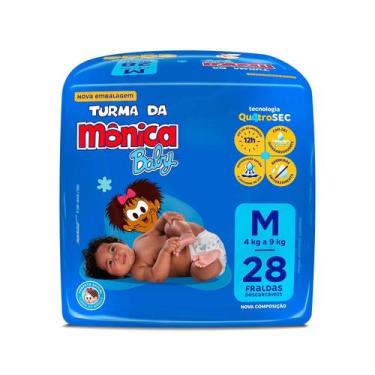 Imagem de Fralda Turma da Mônica Jumbo Tamanhos - RN, P, M, G, XG, XXG, M, 28
