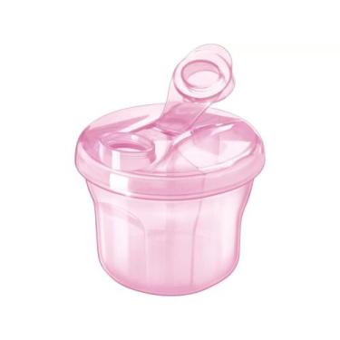 Imagem de Dosador para Leite em Pó 3 Divisórias Philips -Avent SCF135-07, Rosa