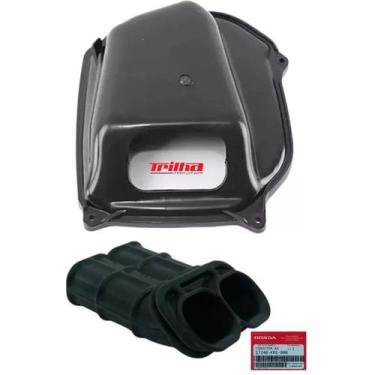 Imagem de Kit Tampa Filtro Ar, Condutor Bros 150/ Bros 160 - TRILHA