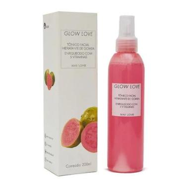 Imagem de Tonico facial hidratante de goiaba glow love 200ml max love