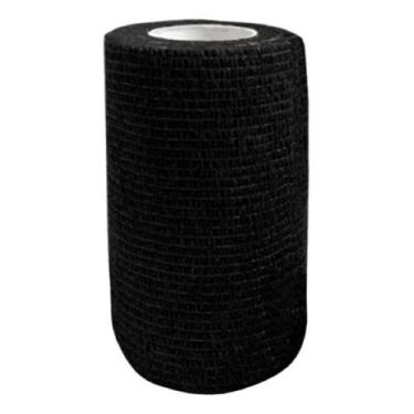 Imagem de BANDAGEM AUTOADERENTE ELÁSTICA TAMANHO 10cm x 4,5m - PRETA - BIOLAND