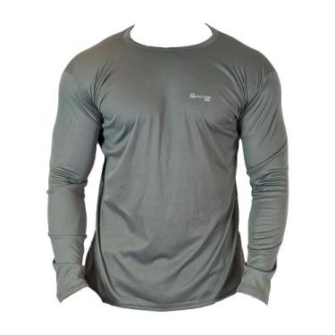Imagem de Blusa fator solar uv 50+ - segunda pele dry fit proteção uv - Lisa, Ci