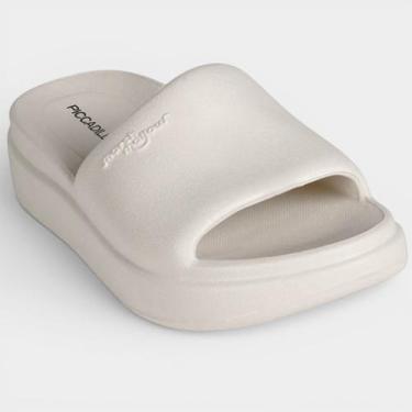 Imagem de Tamanco Piccadilly Fun Marshmallow Feminino - Branco - 35, 35