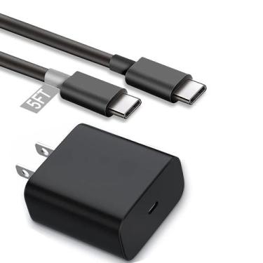 Imagem de Carregador Xnarew 45 W com cabo USB-C de 1,5 m para Galaxy Tab