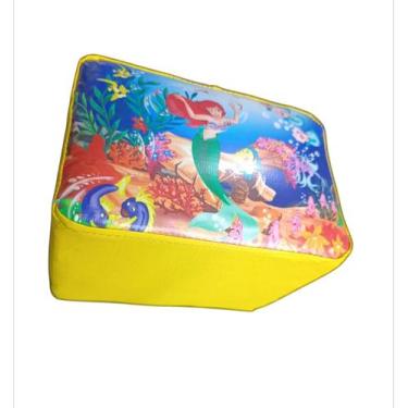 Imagem de Cofrinho puff infantil Personalizados - Sem Marca, Rosa