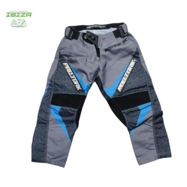 Imagem de Calca infantil cross insane x cinza/azul t 06 - Tork