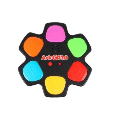 Imagem de Jogo da memoria eletronico 6 cores com luz e som akt4651 - ARK TOYS