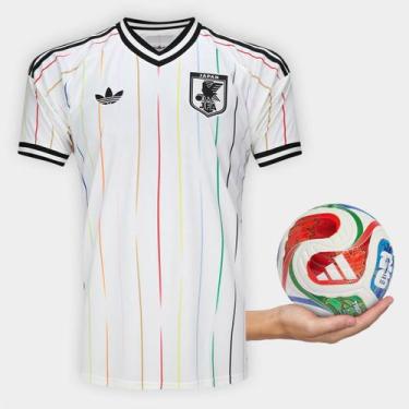 Imagem de Kit Camisa Seleção Japão Away 2026 Originals + Mini Bola Trionda Adida
