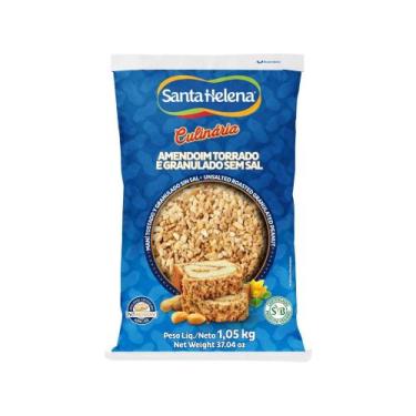 Imagem de Amendoim Torrado sem Sal Santa Helena - Culinária 1,05kg