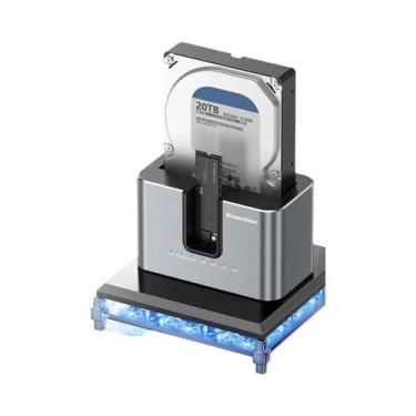 Imagem de Estação De Duplicação Blueendless M.2 NVME Para SSD SATA, Adaptador De