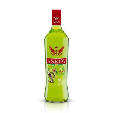 Imagem de Bebida Alcoólica Mista Askov Sabor Kiwi 900ml Para Drinks e Coquetéis