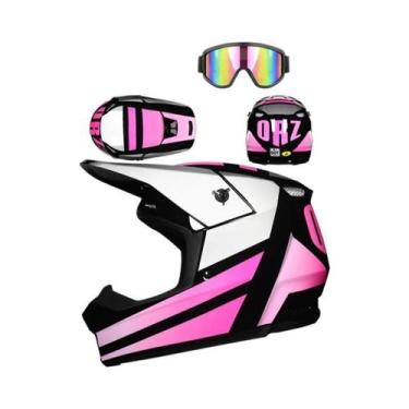 Imagem de Capacete Profissional Infantil Para Motocross, Bicicleta, Downhill DH,