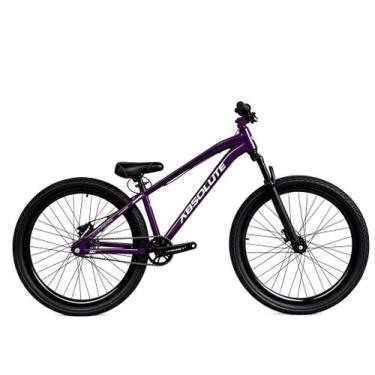 Imagem de Bicicleta aro 26 Absolute Brutus Pro 3 Roxa Single Freio Hidráulico Ae
