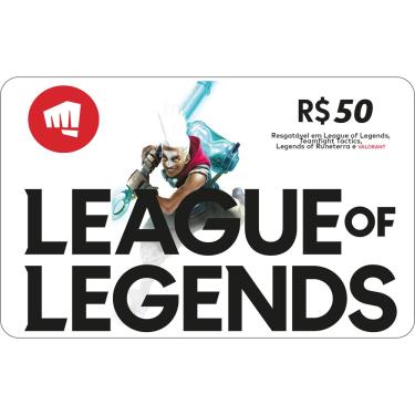 Imagem de Gift Card Digital Riot League of Legends R$ 50,00