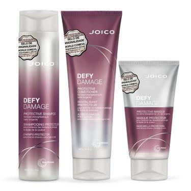 Imagem de Kit Defy Damage Protective Shampoo + Condicionador + Mascara