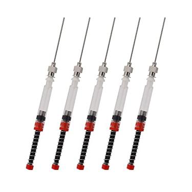 Imagem de Asvine Pacote com 5 canetas-tinteiro, enchimento de seringas de tinta, conversor de mola com ponta de agulha romba removível