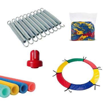 Imagem de Kit de Acessórios para Reposição Cama Elástica de 4,27m ChicoPlay