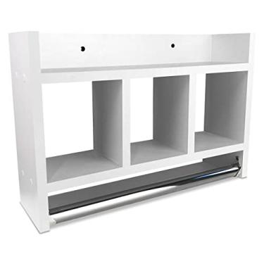 Imagem de Genus Móveis Nicho Para Banheiro Oslo MDF 15mm Branco Moderno Suspenso