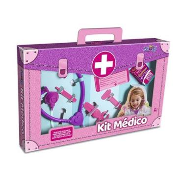 Tianzo Kit de médico dentista realista infantil finge jogar brinquedo de  madeira conjunto com estetoscópio modelo de dente sonda espelho escova de