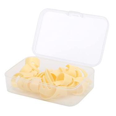 Imagem de Kit de palhetas multidedos, pode ser polido aparado ABS dedo para guitarras, Ukuleles (12L)