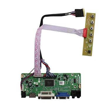 Imagem de Placa controladora LCD com entrada de áudio HDMI+VGA+DVI+para LP173WD1 N173FGE 15,6" 17,3" 1600x900 Painel LCD de 40 pinos