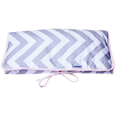 Imagem de Biramar Baby Brooklyn Chevron Trocador Portátil, Rosa, 55 x 40 cm