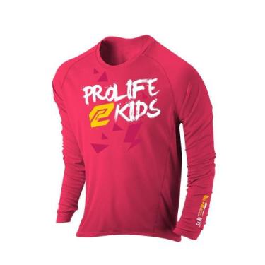 Imagem de Camiseta Uv 50+ Infantil Rosa Prolife Sun Protect-2
