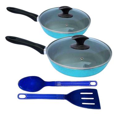 Imagem de Jogo Frigideiras Antiaderente Cerâmica Javali 16e24 T01 N02