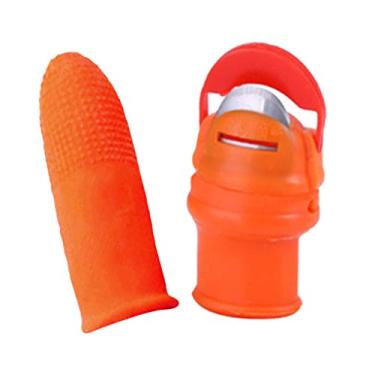 Imagem de Generic Polegar Jardinagem Silicone para Colheita dtais, S (com tampa de dedo em látex)