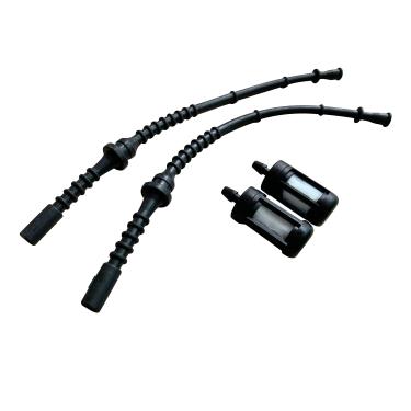 Imagem de Enginerun — Filtro de combustível para aparador de cordas com kit de mangueira de linha de combustível (pacote com 2) Compatível com Stihl FS120 FS200 FS250 Escova para substituição OEM 4128-358-0800 00003503500 00003503502