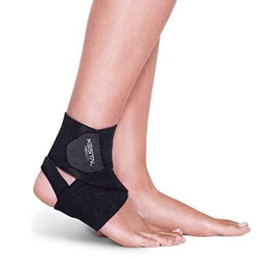 Imagem de Kestal Tornozeleira Ajustável Neosoft Preto, Único ajustável
