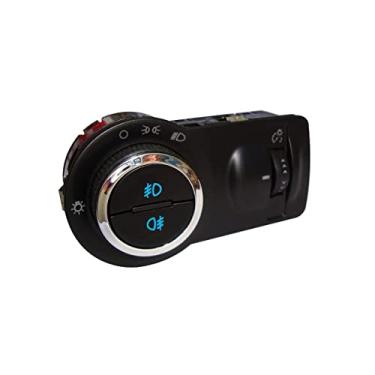 Imagem de Chave Luz Agile Montana Cobalt Chave Luz Farol Lanternas Com Milha Neblina Reostato Sem Funçao Farol Automatico 12 Terminais Led Azul 13295229