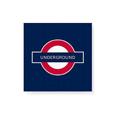 Imagem de Arte Maníacos Quadro Decorativo em Tela Canvas Underground - 50x50cm