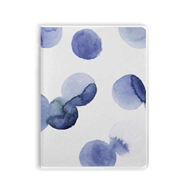 Imagem de Diário de capa macia com estampa de plantas abstratas Halo