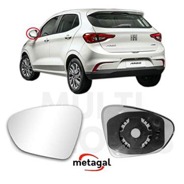 Imagem de Lente Retrovisor Esquerdo Fiat Argo 2018 2019 2020 2021