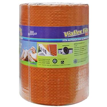 Imagem de Manta Térmica Adesiva Asfaltica Cor Telha 15 Cm X 10 Metros Viapol