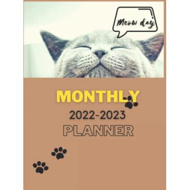 Imagem de Cat 2022-2023 Monthly Planner Hardcover: 2 Year Weekly Monthly Planner Calendar Schedule Organizer January 2022 to December 2023 (24 Months)