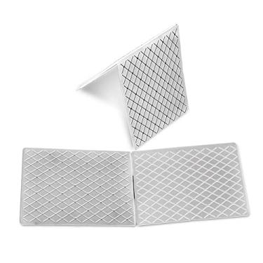 Imagem de Mimo Molde para Embossing Xadrez Coração - 10,6 X 15 cm - Perfeito Para Usar na Máquina de Relevo Mimo Embossing - Use em Papéis, Cartões, Folhas Metálicas, Papel Vegetal - Fácil de Usar