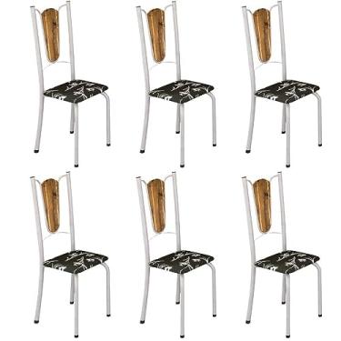 Imagem de Kit 6 Cadeiras Tubulares Júlia Soma Móveis