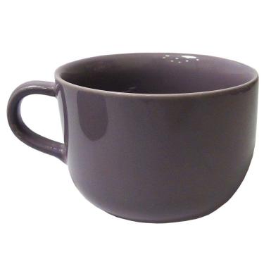 Imagem de Caneca Xícara Jumbo para Sopa Caldo Cereal Lilás 450ml