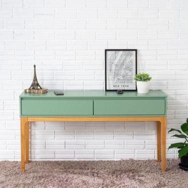 Imagem de Aparador 2 Gavetas Sálvia 140cm Bento Yescasa Sálvia/Amêndoa