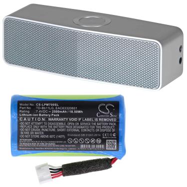 Imagem de Bateria para alto-falante para LG Music Flow P7  NP7550 PJ9 PJ9B PJS9W PK7 Xboom Go PK7 EAC63320601
