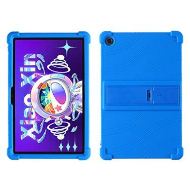 Imagem de QYiiD Capa para tablet Lenovo Tab M10 Plus 3ª geração 10,6" TB-125FU, capa protetora de silicone leve à prova de choque macia adequada para crianças para Lenovo Tab M10 Plus Gen 3 TB-128FU/XU 10,6"