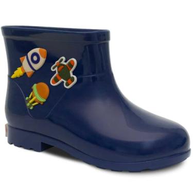 Imagem de Bota Infantil Galocha Masculina Nº 21ao26 Menino Aereo 09.32 (Azul Marinho, BR, Criança de 1 a 3 anos, Numérico, 24)
