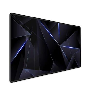 Imagem de Mouse Pad Gamer Grande Speed Anti Derrapante Profissional Desk Pad Large Wide 90x40 - Mirror Azul