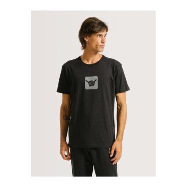 Imagem de Camiseta Masc. Silk Mc Logo Hang Loose, Cor: Preto Ref. Hlts010271 - H