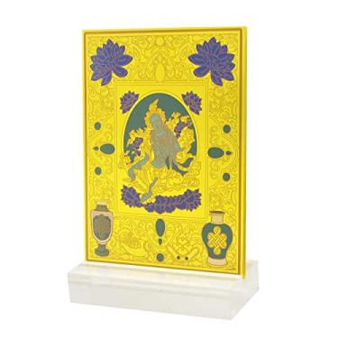 Imagem de Feng Shui Green Tara Plaque Eliminate Worries and Pains, Rescue Suyong Mother Ornaments